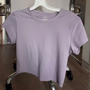 Uniqlo Women's Purple Top